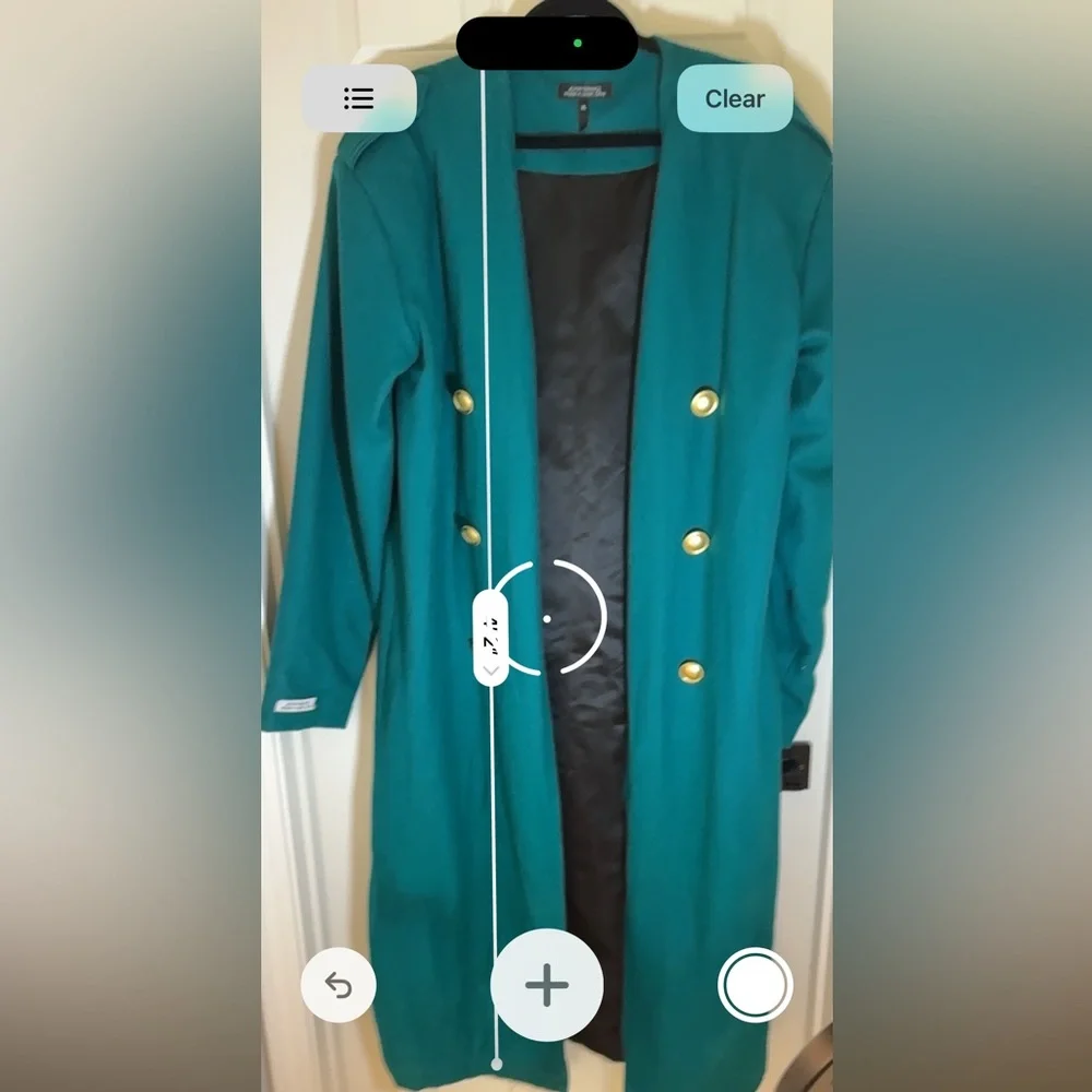 JEVON‎ TERANCE Paris Wool Coat, XL